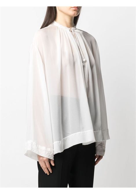 Camicia semitrasparente con ricamo DRIES VAN NOTEN | Camicia | CEBONEMB2322001